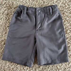 Under Armour Boy's Charcoal Golf Shorts